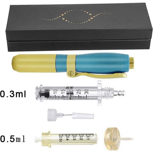 Hyaluron Pen Filler Injection Pen Hyaluronique Pen For Lipolytic Injection Anti Wrinkle Lifting Lip with Ampoule Syringe Needle
