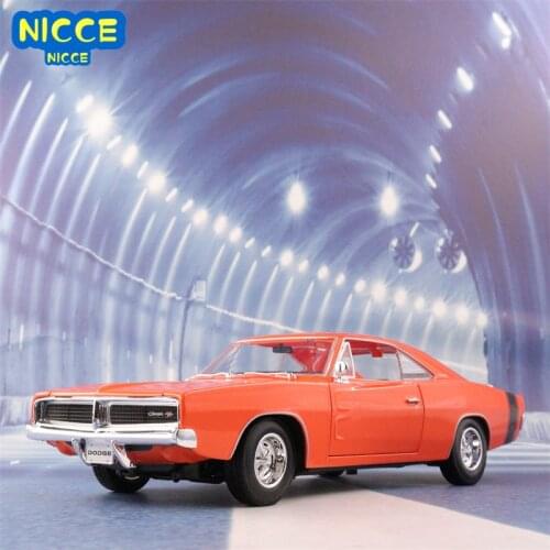 Maisto 1:18 Diecast 1969 Dodge Charger R/T 1952 Citroen 15CV 6 CYL Sport Car High Simulation Vehicle Alloy Model Car