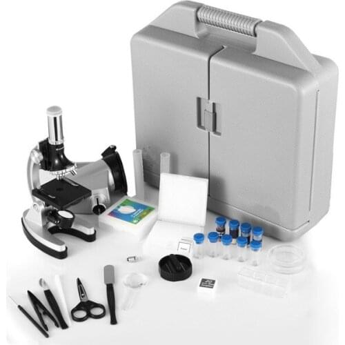 1200X child holiday gift student microscope with projector specials puzzle scientific experiments science toy