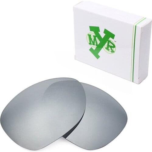 Mryok POLARIZED Replacement Lenses for Oakley Crosshair 2012 Sunglasses Silver Titanium