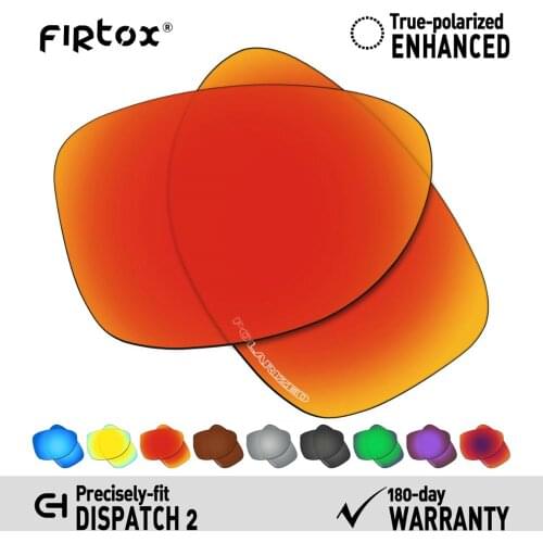 Firtox Anti-Seawater Polarized Lenses Replacement for-Oakley Dispatch 2 OO9150 Sunglasses (Lens Only) - Multiple Colors