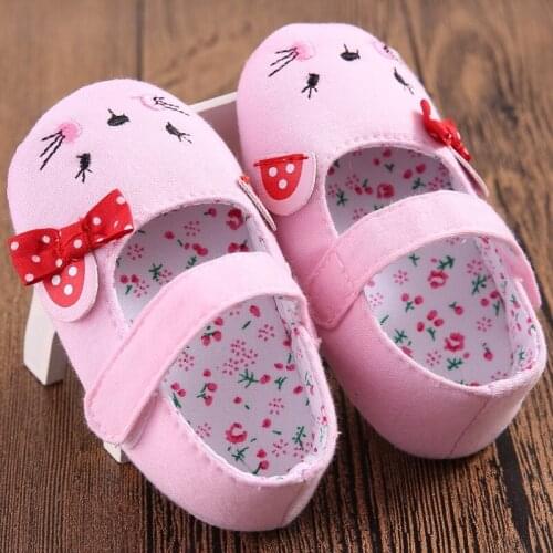 Spring and Autumn Female Baby Bow Princess Foreign Trade Baby Toddler Shoes