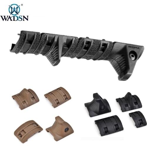 WADSN 4pcs/Set EMagpul Hand Stop Kit Handguard Panels Picatinny Rail Handguard Cover Airsoft accessories