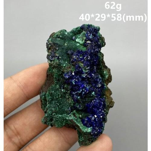 100% Natural beautiful Azurite and Malachite symbiotic mineral specimen crystal Stones and crystals Healing crystal