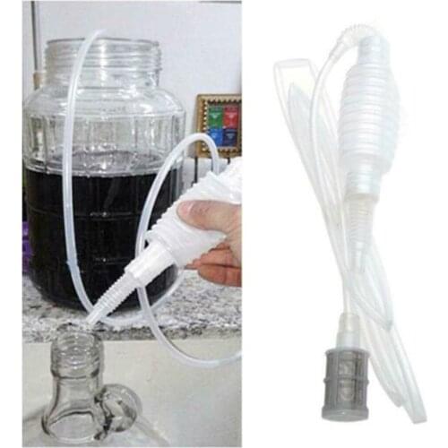 1x Brew Siphon 2 Meters/6.6 Ft Home Brew Syphon Pipe Hose For Wine Making Filter Food Tool Wine Accessories