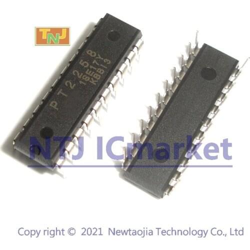5 PCS PT2258 DIP-20 6-Channel Electronic Volume Controller IC