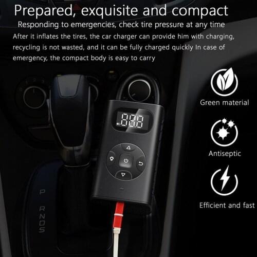 Car Electrical Air Pump Air Compressor Mini Handheld Auto Air Inflatable Pump Motorbike Tyre Air Inflator