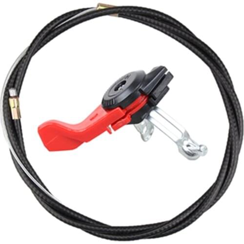 Gasoline Micro Tiller Throttle Pull Switch Accessories 168 Throttle Line Diesel Micro Tiller Adjustable Throttle ,140mm/124mm