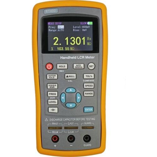 ET432 Handhel LCR Meter Multifunction USB Digital Bridge Measurement Of Resistance Capacitance Inductance Tester