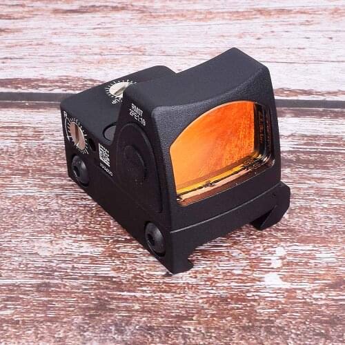 Hunt sight Mini RMR Red Dot Sight Collimator Glock / Rifle Reflex Sight Scope fit 20mm Weaver Rail For Airsoft / Hunting Rifle