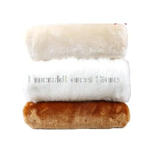 Short Furry Thickened Countercloth Displays Decorative Jewelry Background Table Cloth Handmade DIY Fabric 50cm*160cm