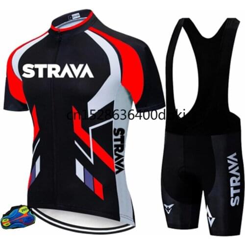 Unisex Red Cycling Jersey Summer Anti-Pilling Eco-Friendly Bike Clothing Top Cycling Jersey Set Summer Men Bike Clothes Outdoor