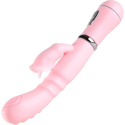 Tongue licking vibrator G spot female masturbation device electric vibrator av vibrator female adult sex toy toy