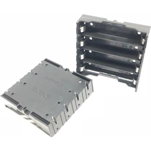 MasterFire 50pcs/lot 18650 Battery Holder Case Cover DIY Lithium Battery Box Battery Holder with Pin for 4 x 18650 Batteries