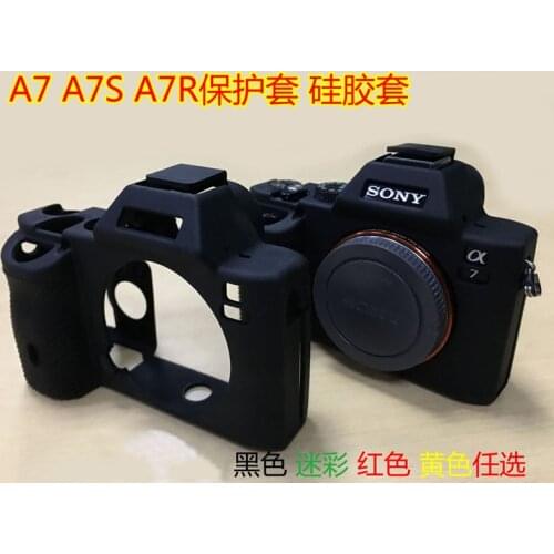 Soft Silicone Camera case for Sony A7R A7S A7 Rubber Protective Body Cover Case Skin