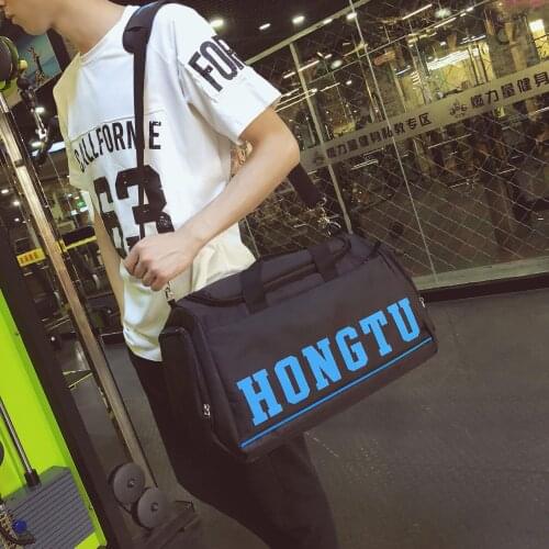 New Dry and Wet Separation Sports Gym Bag Casual Fashion One Shoulder Luggage Large Capacity Outdoor Travel Bag
