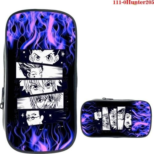 Anime Hunter X Hunter Pencil Bags Children Pencil Case Boys Girls fashion Pencil Holder Students Beautiful stationery bags