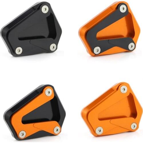 Fit For KTM Duke 790 2018 2019 2020 Motorcycle Kickstand Side Shoe Foot Rests Stand Extension Parking Enlarger Pate Pad