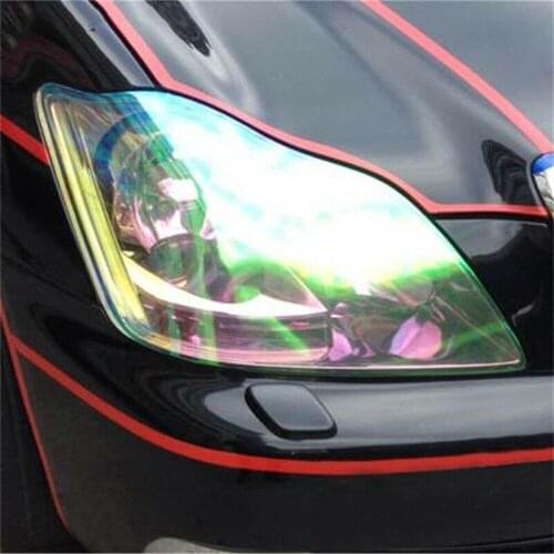 Expandable Headlight Film Exterior Replacement Waterproof 12 Inchesx39 Inches