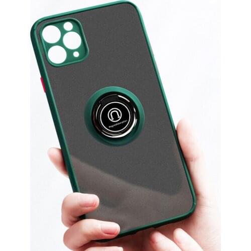 Luxury Shockproof Case For iPhone 11 Pro Max XS XR X 7 8 Plus 7Plus 8Plus iPhone11 iPhonex iPhone8 Matte Lens Full Protective On