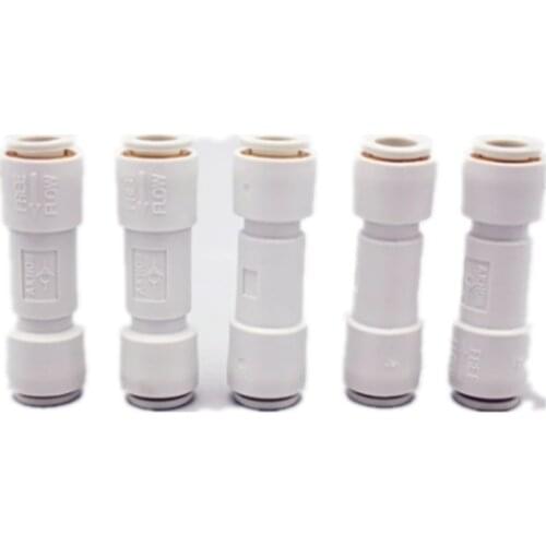 SMC type fittings AKH08-00 O.D 8mm straight type way check valve one-touch fittings with copper Pneumatic Components