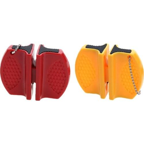 Butterfly Type Whetstone Sharpeners Two-stage Tungsten Portable Butterfly Type Whetstone Tools hot sharp edge Diamond ceramics