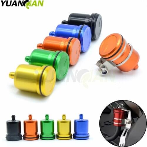 Universal Motorcycle Brake Fluid Reservoir Clutch Tank Oil Fluid Cup for Kawasaki ZX6R ZX7R ZX10R ZX14R NINJA650R ER6N Z750 Z800