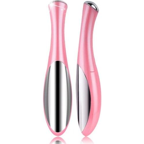 1PC Mini Portable Electric Eye Massage Pen Device Dark Circle Facials Vibration Thin Face Magic Stick Anti Bag Pouch & Wrinkle