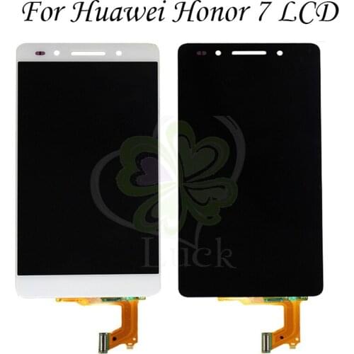 100% Tested 5.2" For HUAWEI Honor 7 LCD Display Touch Screen Digitizer with Frame Honor 7 Display LCD Honor7 Replacement