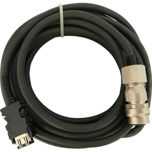 100% Japan Mitsubishi Pure Copper Servo Motor Encoder Line MR-J3ENSCBL5M-L/MR-J3ENCBL5M-A1-L For Mitsubishi JE J4 Servo Series