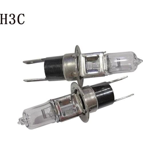 2PCS Car Light Auto halogen lamp bulb Fog Lights H3C 70W 55W 100W 12V 24V Super White Headlights Lamp