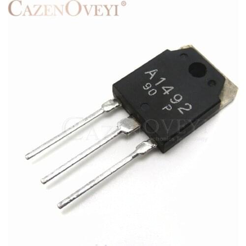 2pcs/lot=1pair 2SC3856 2SA1492 1pcs C3856 + 1pcs A1492 TO-247