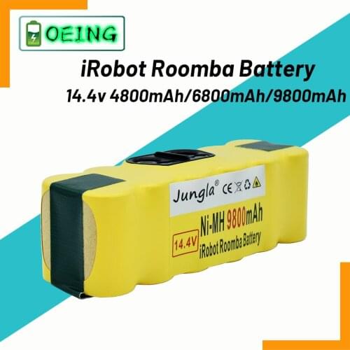 2021 4.8/6.8/9.8Ah Battery for Irobot Roomba 500 600 700 800 900 Series vacuum cleaner Irobot Roomba 600 620 650 700 770 780 800