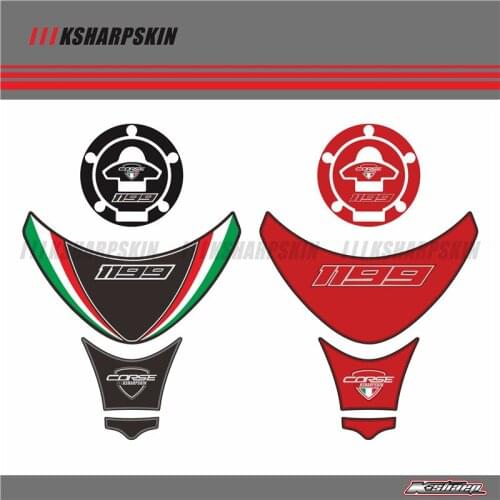 3D ADESIVI Sticker Decal Emblem Protection Tank Pad Cas Cap Fit FOR ducati 1199 panigale