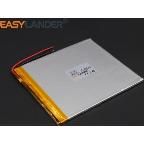 3496107 3.7V 5000mAh Rechargeable li-Polymer Battery For Bluetooth Notebook Tablet PC electronics safety lamp 3496108