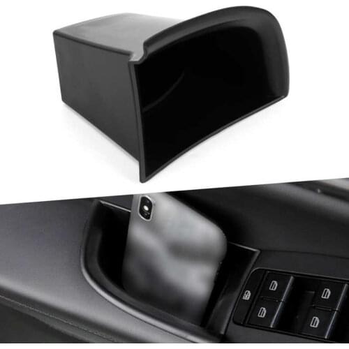 Driver Side Door Armrest Storage Box Pocket Phone Coins Container Fit for Mazda 3 Axela 2019-2020 LHD Car style