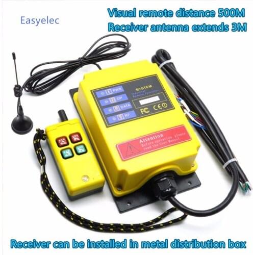 F21-2S-TXZB Mud pump for 500 meters long-distance industrial wireless remote control Industrial remote controller