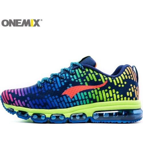 ONEMIX AIR Men Running Shoes Autumn Winter Air Cushion Breathable Shoes Lightweight Women Sports Shoe Casual Waterproof