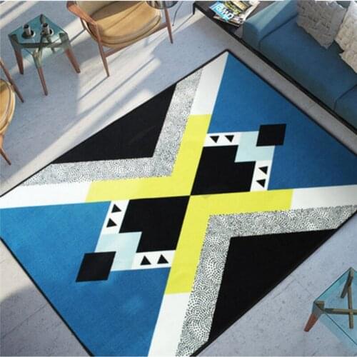 Nylon Creative Abstract Style Nordic Soft Large Carpets For Living Room Bedroom Rugs Home Carpet Floor Rug Floor Door Mat Carpet