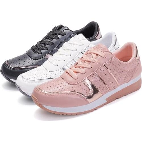 New Arrival Women Sneakers Breathable Hard-wearing Running Shoes Ladies Flat Sports Shoes Daily Comfortable Walking Casual Shoes