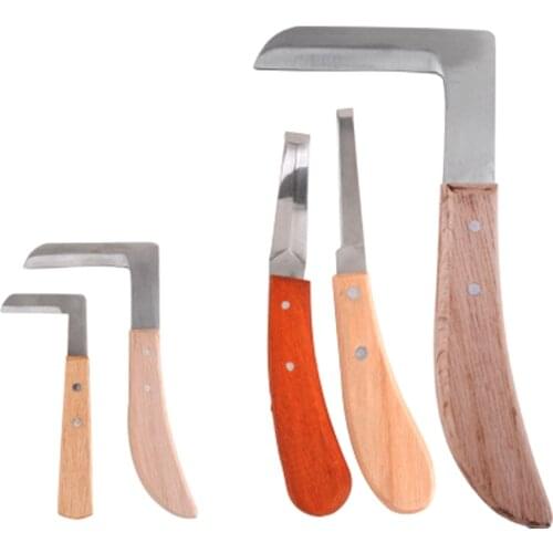 Cattle Cow Horses Hoof Cutter Goat Sheep Pig Livestock Hoof Knife Right Left Hand Farm Animal Foot Edge Pruning Repairing Tool