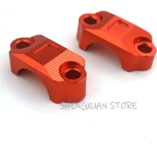 Orange Brake Clutch Control Clamp CNC Billet Anodized Fit For KTM SX SXF EXC 85 125 200 250 350 450 530