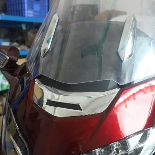 Motorycle Chrome ABS Front Fairing cover Trim Decoration For Honda Goldwing Gold Wing GL1800 F6B F 6 B 2018 2019 2020