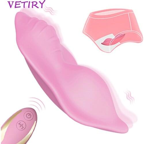 VETIRY Portable Panty Vibrator 9 Modes Wireless Remote Control Clitoral Stimulator Invisible Vibrating Egg Sex Toys for Woman