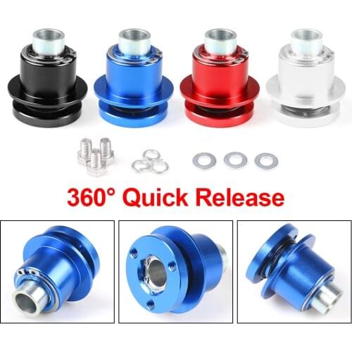 Disconnect Hub Durable Steering Wheel Powerful Adapter Truck Car Accessories Universal Tools Aluminum Quick Release 360 Degree