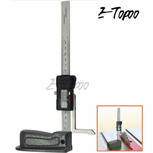 0-150mm 0.01mm Mini Stainless Steel Digital Height Gauge carbon fiber Electronics Marking Gauge Measure Scriber Vernier Caliper