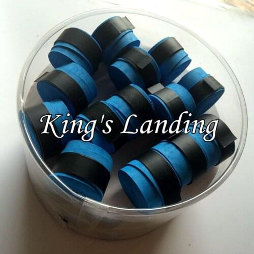 Blue color)NO Logo OEM/YY Tennis grip, Anti-skid Sweat Absorbed badminton grip dry feel soft over grips