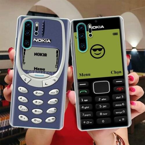 Retro Mobile Phone Funny Silicon Phone Case For Huawei Honor 10 9 20 Lite Y5 Y6 Y7 Y9 9X 8X 8S 8A 7X 7A 7S Pro + 10i20i Coque