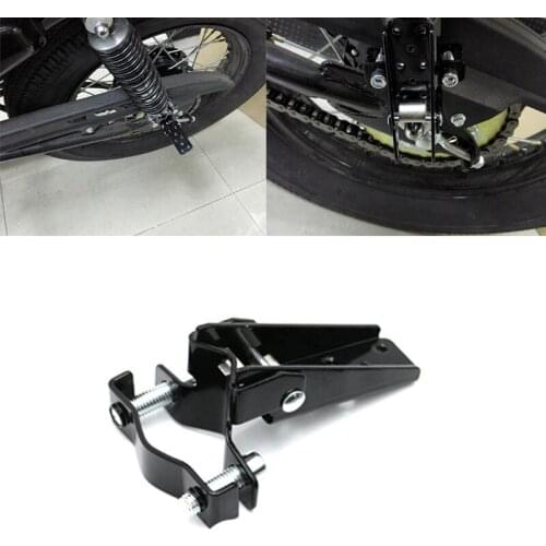 1 pair of motorcycle front and rear pedals black steel motorcycle bicycle parts frame folding pedal