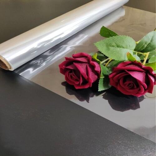 1Roll Transparent Wrapping Paper Clear Cellophane Wrap For Gift Flower Bouquet Baskets Arts Crafts Supplies Packaging Cellophane